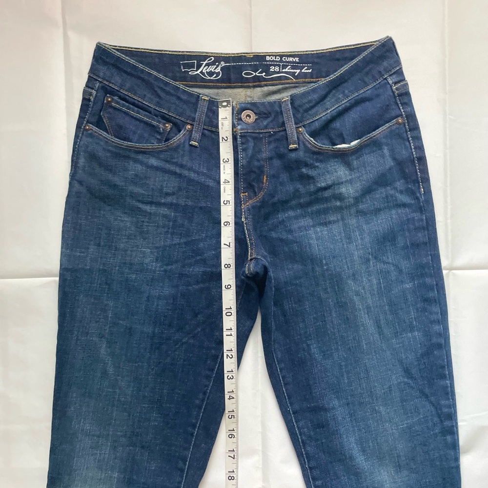 Levi’s Bold Curve Skinny Boot Womens Jean - Picture 7 of 10